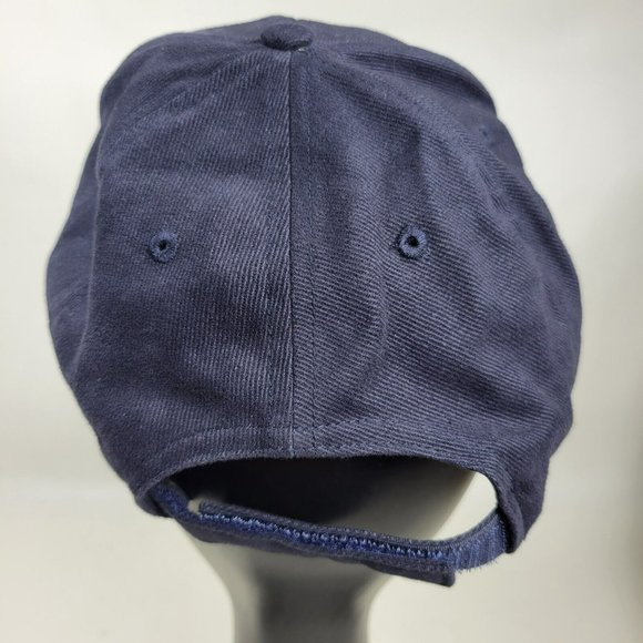 Valvoline Strapback Hat Trucker Cap TSMGI Navy Blue Embroidered Logo - Picture 4 of 7